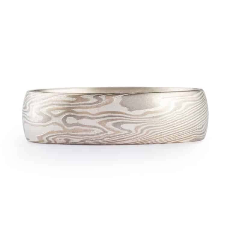 Eclectic Mokume Gane Ring Set - Image 2