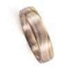 Unique Mokume Gane Wandering River Ring - Image 4