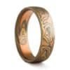 Bonfire Band or Wedding Ring in Mokume - Image 4