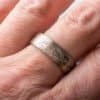 Bonfire Band or Wedding Ring in Mokume - Image 5