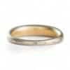 Channel Set Diamonds in Gold Mokume Gane Ring - Image 3