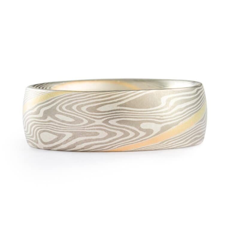 Gold Stratum Mokume Gane Rings - Image 10